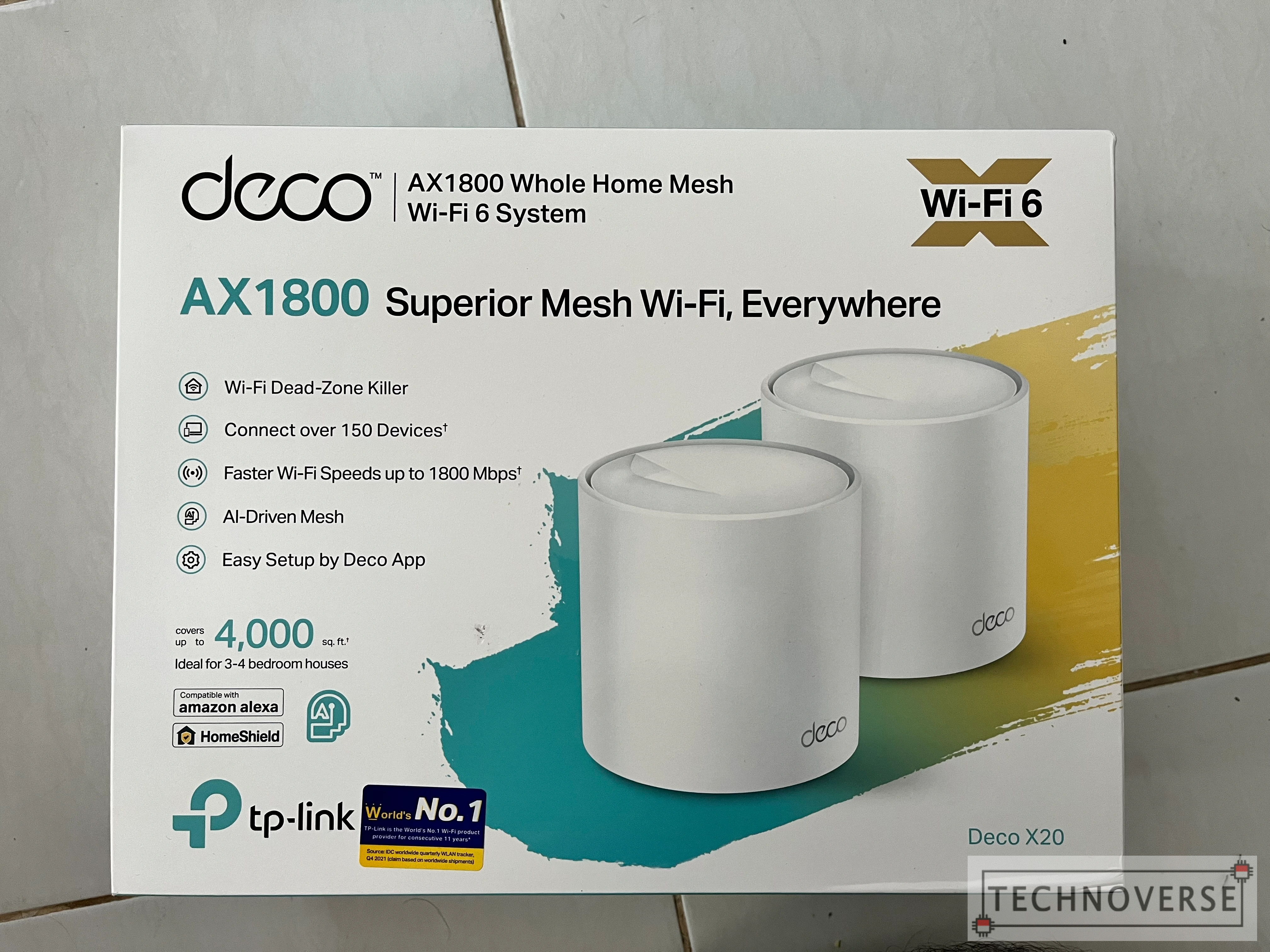 TP-Link Deco X20 AX1800 Whole Home Mesh Wi-Fi 6 System Review