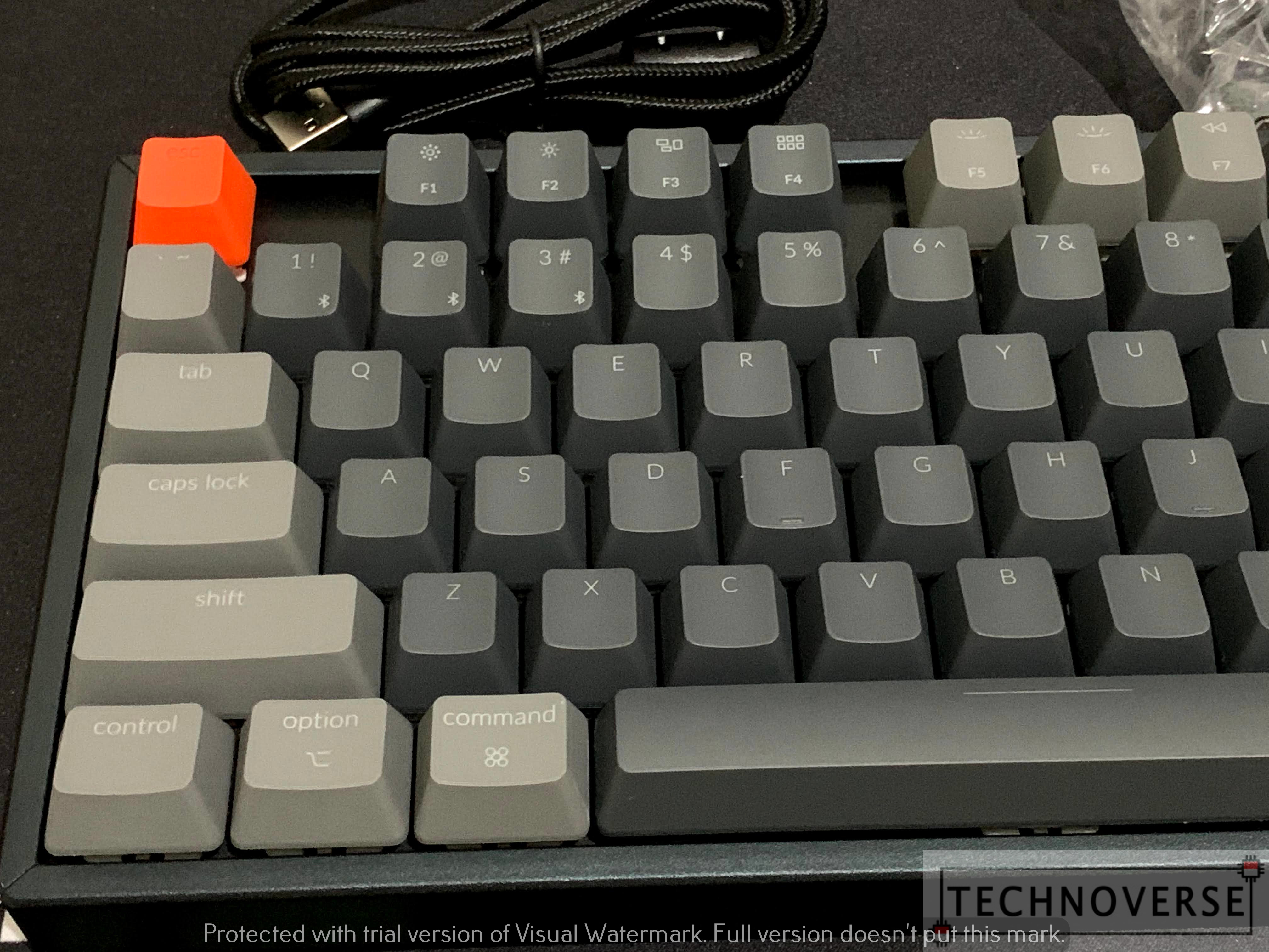 keychron k8 mac layout